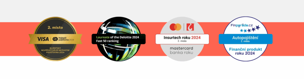 Pojišťovna Pillow získala řadu ocenění.